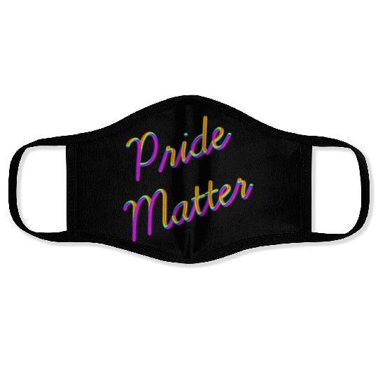 Pride Matter 3D Face Masks