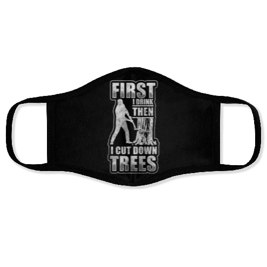 Wood Forest Worker Tree Cutter Chainsaw Face Masks