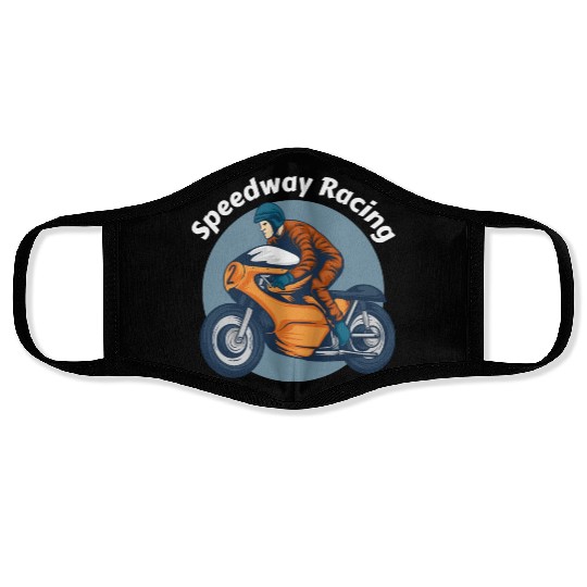 Speedway Racing Face Masks