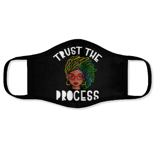 Naturally Loc's Trust The Process Face Masks