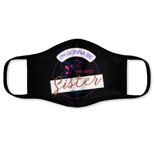 Green Yellow Blue Teacher Retro Classic Face Masks 8