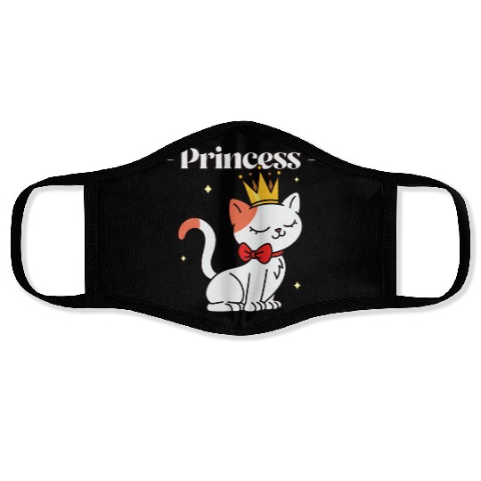 Cat Princess Cat Princess Face Masks