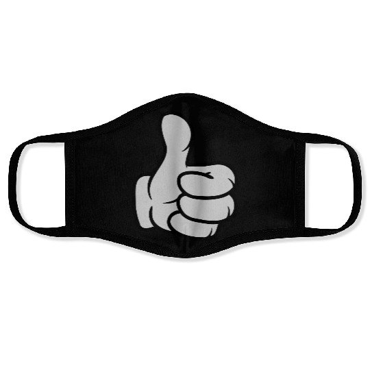 Comic bubble tea design Face Masks