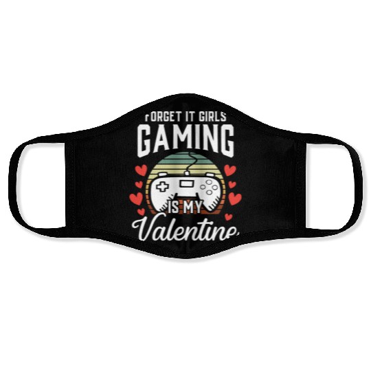 Video Gamer Gift for Him Boys Gaming Is My Face Masks