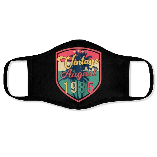 August 1985 Gift Idea Face Masks