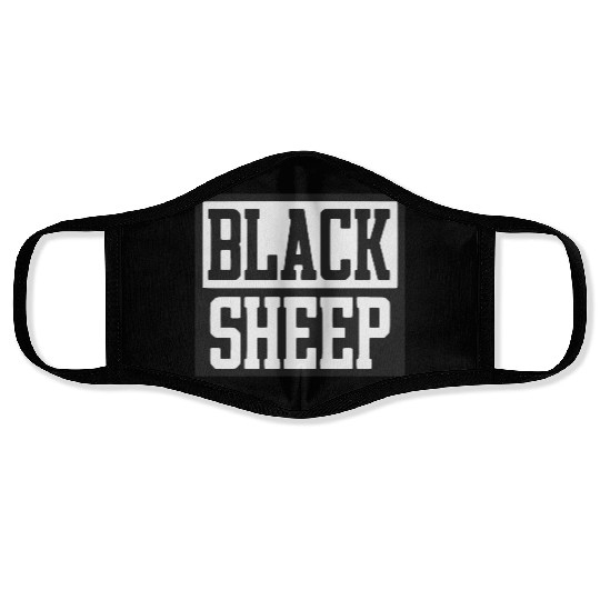 Black Sheep Face Masks