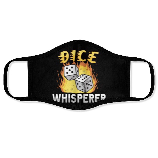 Dice Poker Casino Poker Player Gambling Las Vegas Face Masks