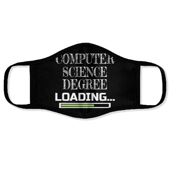 Computer Science Degree Loading CS School Major Face Masks