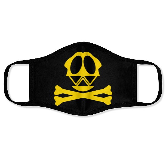 Silly Crossbones Face Masks