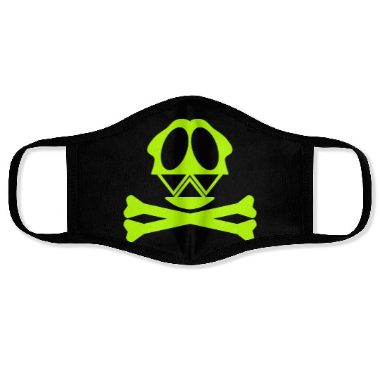 Silly Crossbones Face Masks