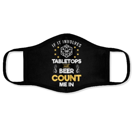 Board Games Game Nerd Rpg Roleplay Card Game Board Face Masks