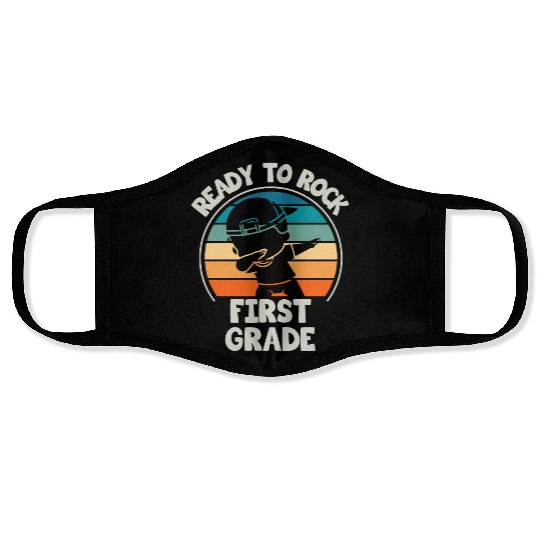 First Grade Back to School Teacher Face Masks