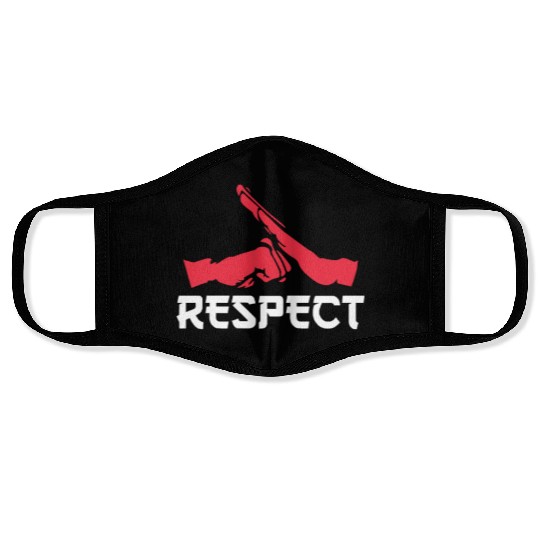Respect Kung Fu Face Masks