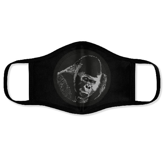Gorilla ape Face Masks