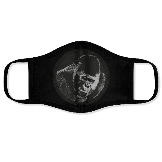 Gorilla ape Face Masks