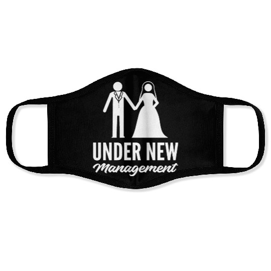Under New Management Joker Gift Face Masks