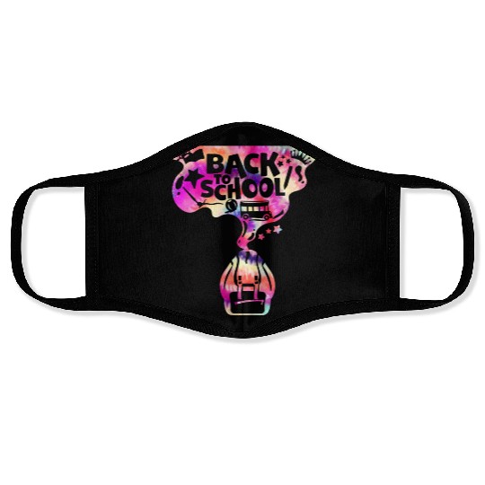 Backpack School Bus Back to School Face Masks
