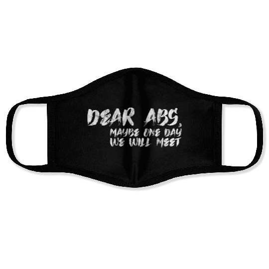 Dear Abs, Maybe One Day We Will Meet 2 Face Masks