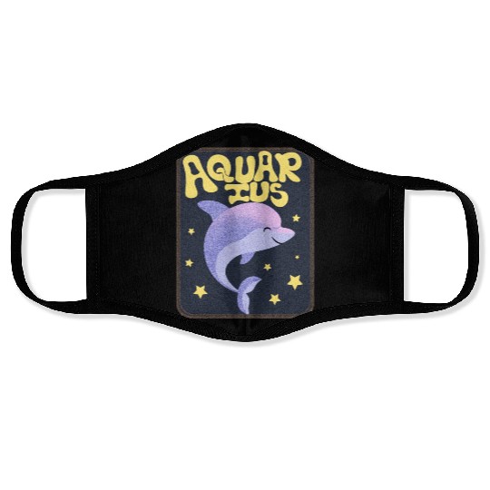 Aquarius Sign Animal Face Masks