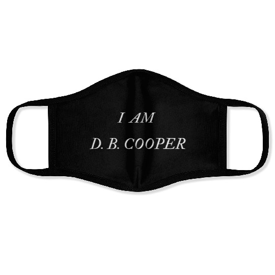 I AM D.B. COOPER Face Masks
