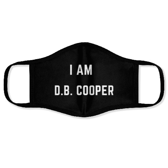 D.B. COOPER Face Masks