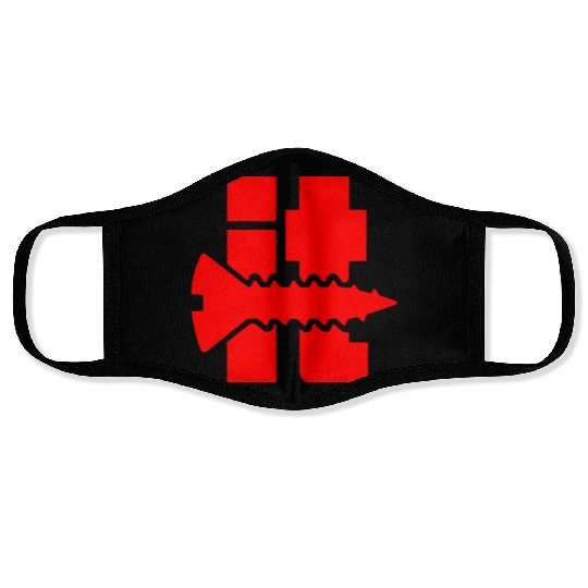 Screw IT ©WhiteTigerLLC.Com LIKE US ON FACEBOOK Face Masks