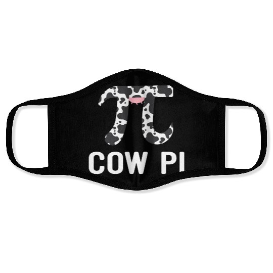 Pi Day Cow Pi Face Masks for Pi Day Face Masks Math Teacher