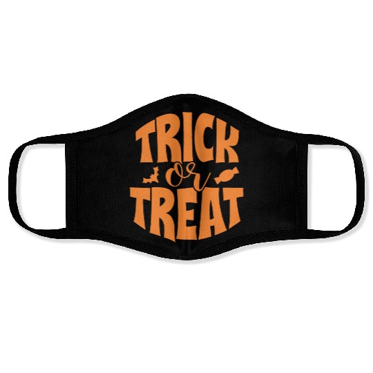 Trick Or Treat Candy Collector Halloween Holiday Face Masks