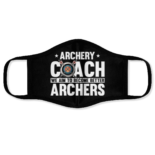 Archery Archer Bowman Face Masks