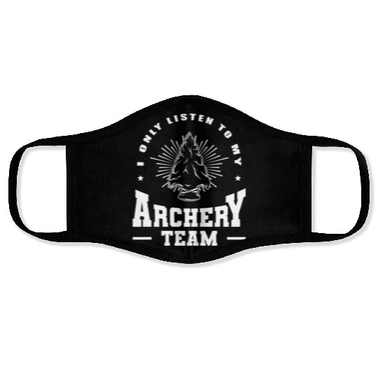 Archery Archer Bowman Face Masks