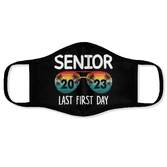 My Last First Day Senior Class Of 2023 Face Masks