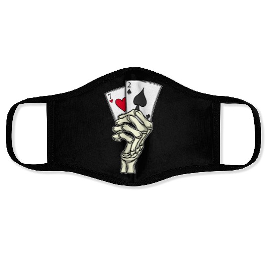 Poker Player Poker Cards 7 2 Skeleton Hand Poker Face Masks