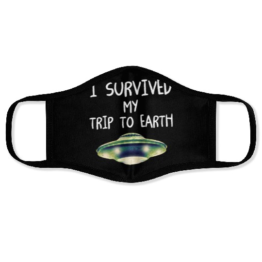 Alien Gift Extraterrestrial UFO AREA 51 Sci-fi Face Masks