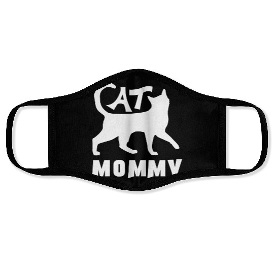 Cat Mommy Cat Lover Face Masks