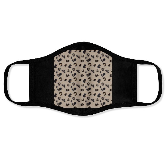 Leopard Animal Print Pattern Face Masks