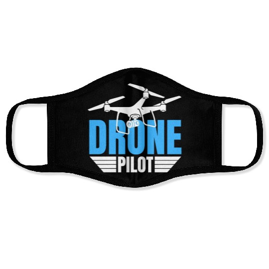 Drone Drone Pilot Drone Operator Quadrocopter Face Masks