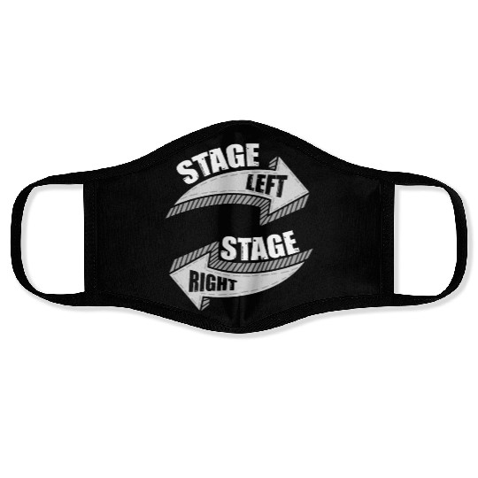 Novelty Dramatic Arts Actors Mockery Statements Face Masks