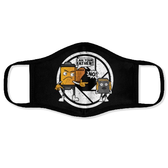 Photography I Am Your Father Photographer Face Masks