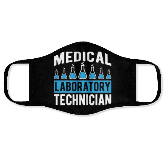 Lab Tech Medical Laboratory Technician Chemist Face Masks
