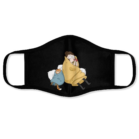 hello weekend Face Masks