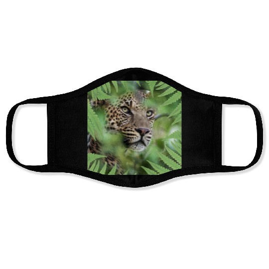 forest tiger Face Masks