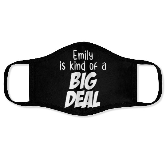 Emily is Kind of a Big Deal Face Masks