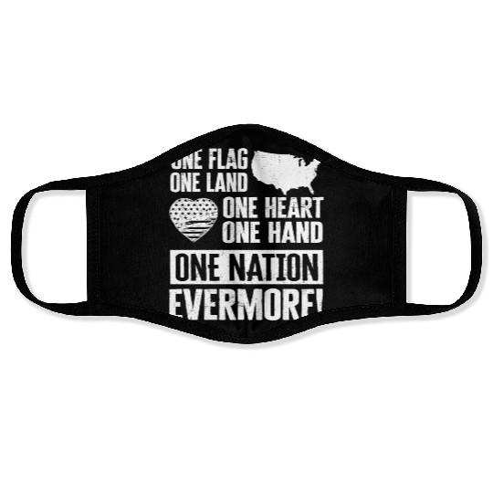US Patriotic Quotes, Patriot, Patriots Face Masks