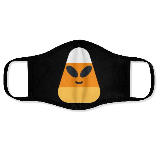 Alien Candy Corn Halloween Costume Face Masks