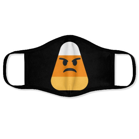 Angry Candy Corn Halloween Costume Face Masks