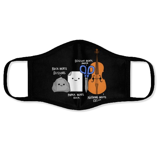 Nothing Beats Cello for Cellist Face Masks