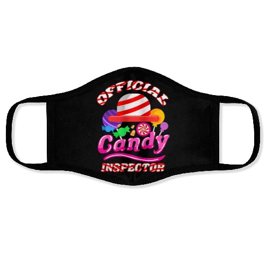 Official Candy Inspector For Halloween Face Masks