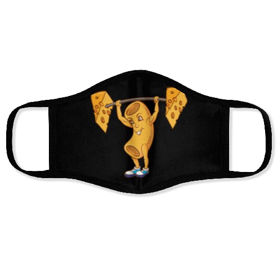 Macaroni Cheeselifting For Macaroni Cheese Lover Face Masks