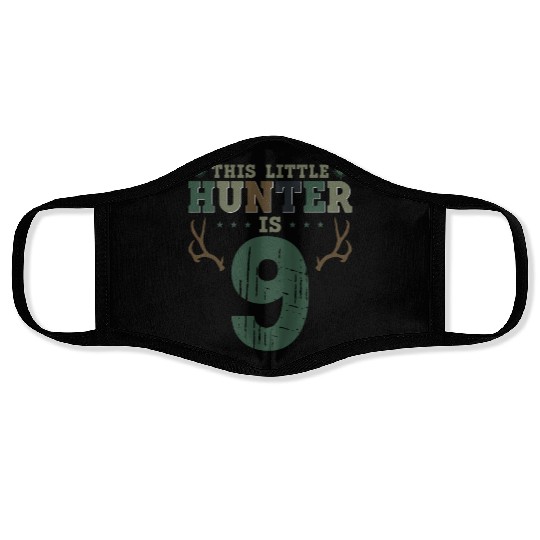 Buck Deer Hunting Hunter Kid 9th Face Masks