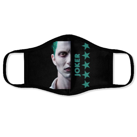 joker design HD, For gift mom, or gift your love. Face Masks
